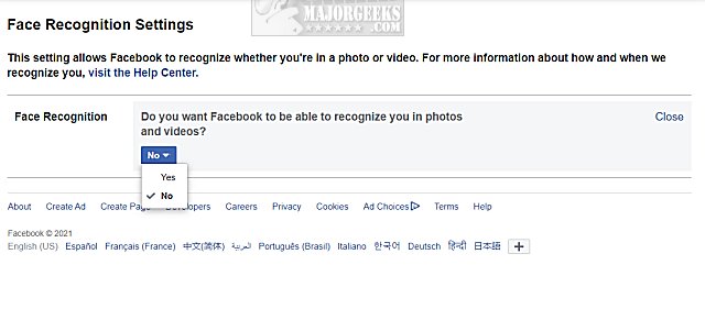 Click On Edit Next To Do You Want Facebook To Be Able To Recognize You In Photos And Videos